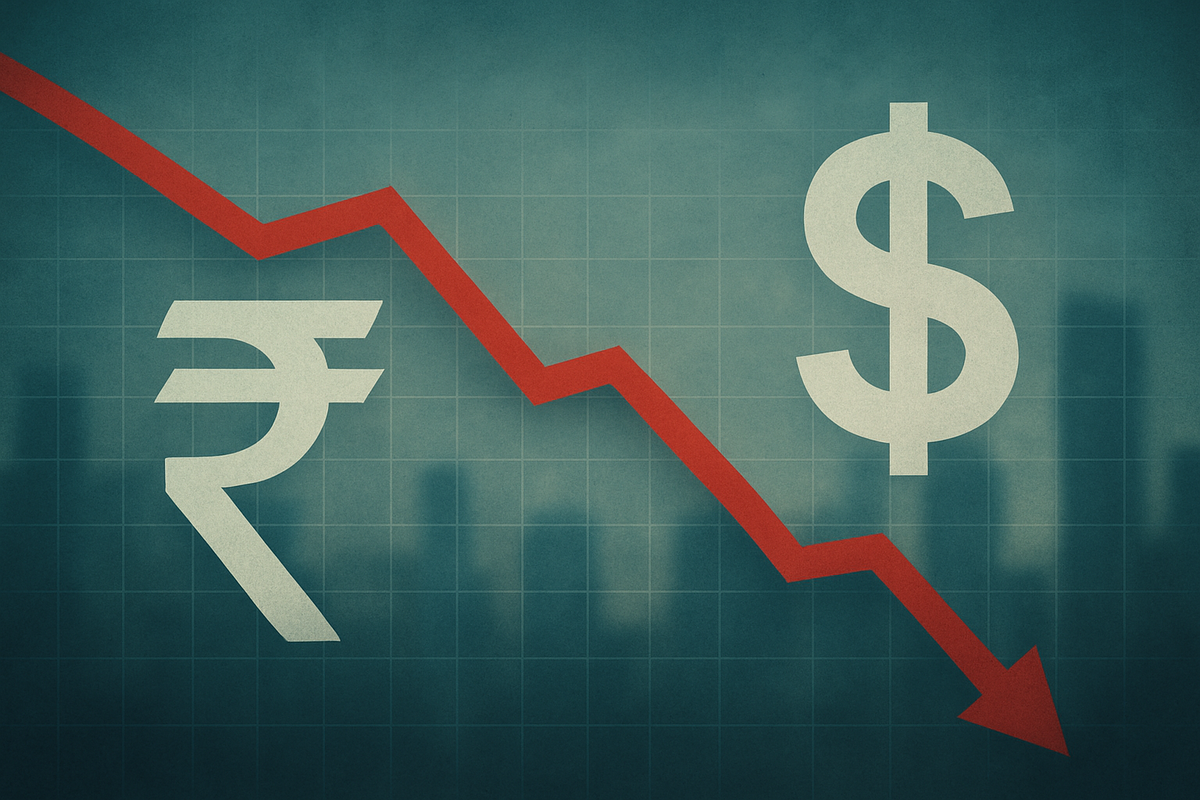 What is driving the rupee down? What is driving the rupee down?