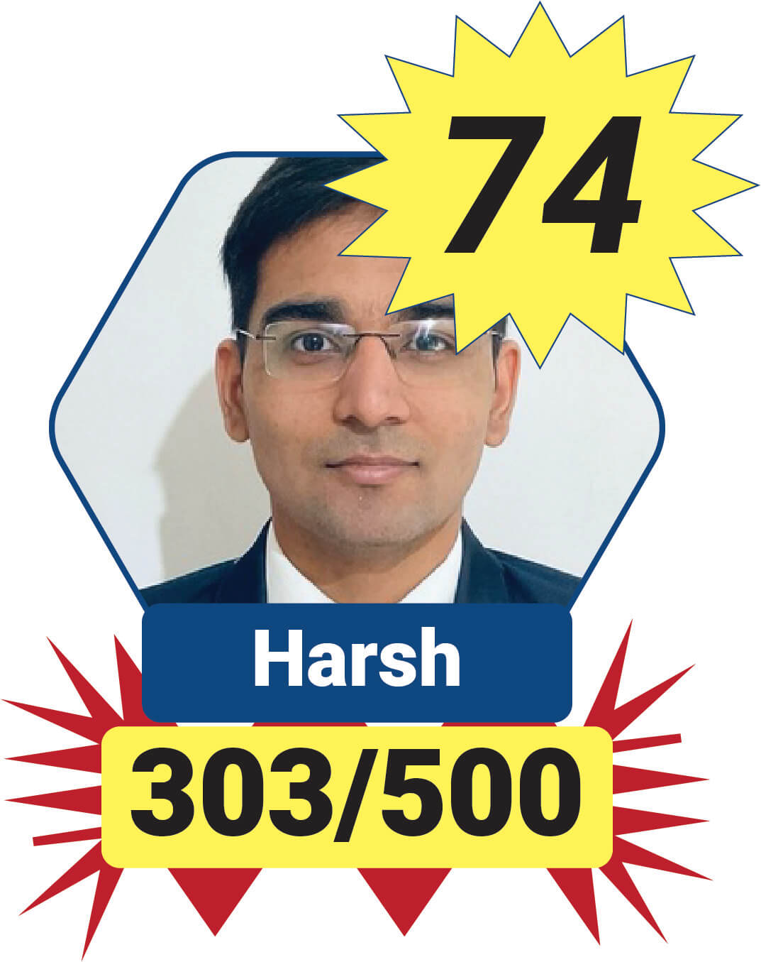 Harsh Nehara AIR 74 IAS 2025